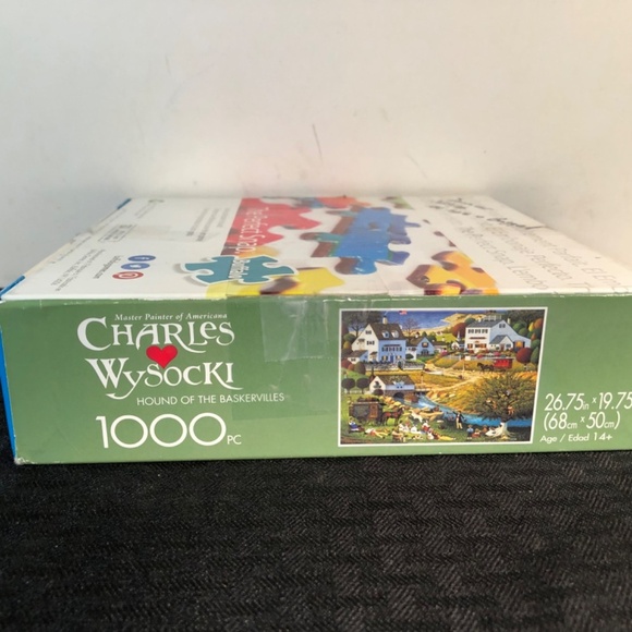 Buffalo Games Charles Wysocki ~ HOUNDS OF BASKERVILLE ~ 1000 Piece Puzzle - Picture 4 of 5